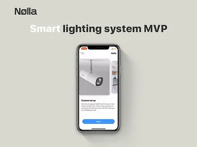 Nolla app MVP animation app design ios motion mvp ui ux