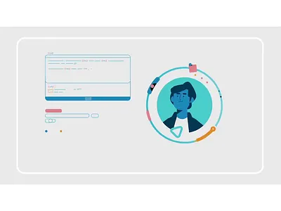 Building Choice after effects animation character stroke ui