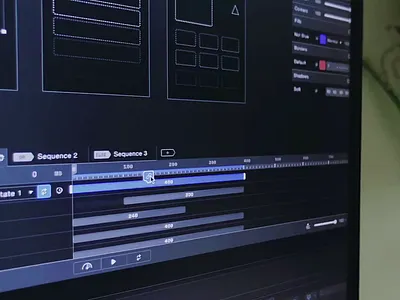 Micro-interactions for Phase animation app blue interaction phase ui ux