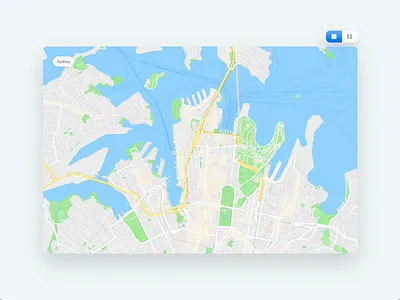 Stuart Pulse - Split view adobe xd animation clean design interaction location map motion splitscreen ui ux