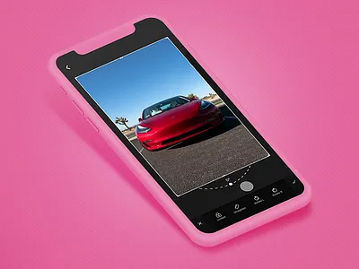 Cropping/Rotate Interaction in XD adobe xd crop cropping interaction micro interaction photo editing photos ui ux