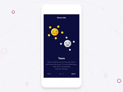 Wordguru Game - Rules animation app cards design desktop fluid game game app interaction ios keyword mobile onboarding pwa rules smooth topic ui verbal vue