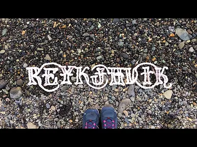 Dimensional Type Field Trip: Reykjavik design dimensional type food lettering food type food typography hand lettering iceland icelandic illustration lettering script travel travel blog type typography