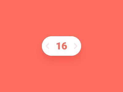 Stepper XXII animation button counter design exploration microinteractions mobile design stepper ui ui animation ui experiment ux web design