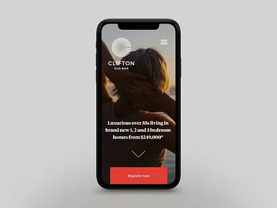 Clifton Web Banner Carousel after effects character animation characters elegant flat design line animation line art minimalist motion design people real estate simple web animation