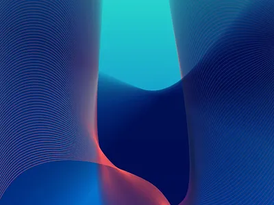 Wavycuts V3 abstractart beziers generativeart math motiongraphics processing webdesign