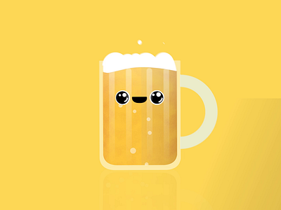One beer is not enough after effects alcohol animation artoftheday beer booze character chill digital art evening friday goodtimes illustration illustrator inspiration moho motion design party vector