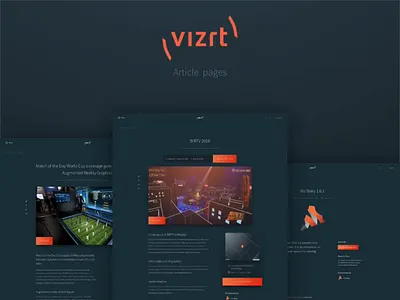 New vizrt.com - Article pages article article pages booking content creation content design design event news product update sign up