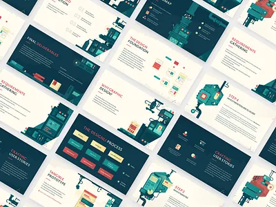 .mov Presentation design early 2017 abstract art clean design challenge flat 2d geometric illustrator investment light presentation design retro color specs steampunk strategy tech