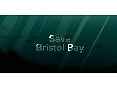 Up and down and up and down 2d after effects alaska bear bird fish illustration landscape rig trees water