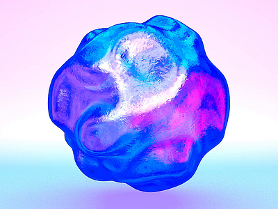 3D Material Displacement Exploration 3d bump cinema 4d displacement lights material materials texture wobble