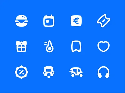 Tuk-Tuk tour Vol. 2: App icons app app icons burguer discount flatstudio headset icons present temperature tour tourism tuk tuk tuktuk vector