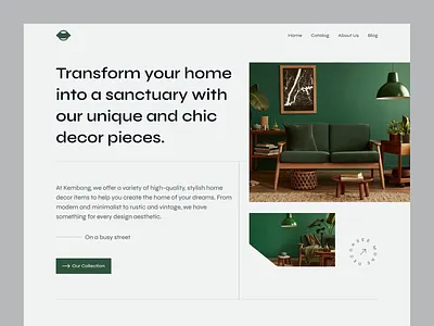 Decor - Company Profile Website animation business business web clean company company landing page company profile corporate design landing page landingpage services ui ui animation ux web design