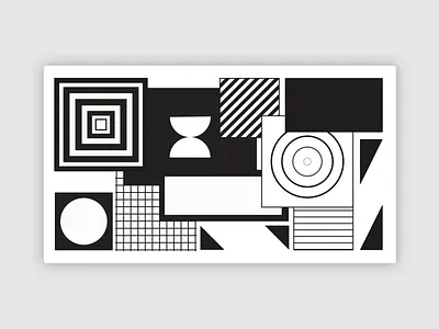 Shapes Pattern animation circle geometric illustration movement pattern square