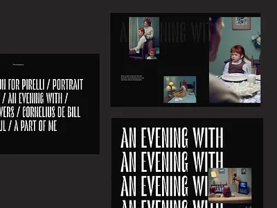 Typography Exploration animation art direction article clean design gif layout minimal page typography ui web website