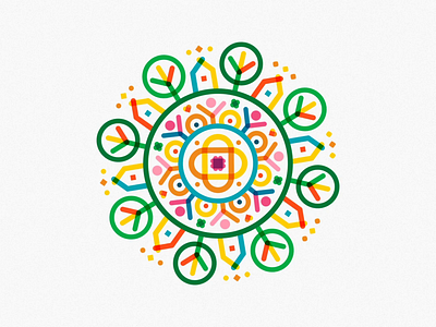 The Southerns | Identity for a residential complex animation branding branding design design flower identity motion ornament ornamental ornamentation ornaments pattern ruport rutorika