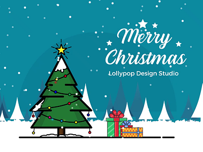 Merry Christmas animation christmas illustration
