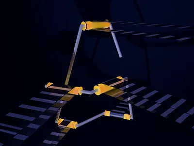 A - 36 Days of Type 36days 36daysoftype 3d animation 3danimation a amazon animation 2d app cinema4d conveyor e commerce graphicdesign motion art techindustry texture typography