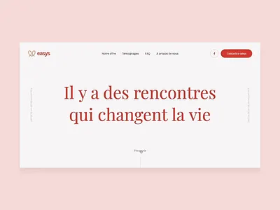Easys animation branding design flat red typography web webdesign