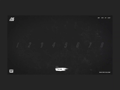 Fight Club (part 2/2) after effects animation fight club glitch effect illustration interaction interface landing page movie ui ux web web animation web design