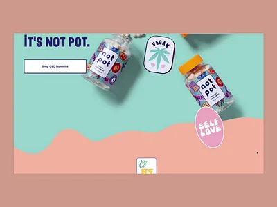 Parallax SVG stickers & waves 2d animation animation 2d branding interaction design javascript motion svg animation typography vector video background