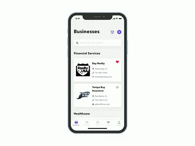 Application animation business mobile app principle ui ux design