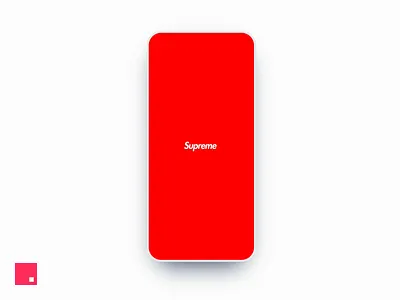 InVision Studio — Supreme iOS concept animation clean design fan effect ios minimal prototype studio supreme ui ux