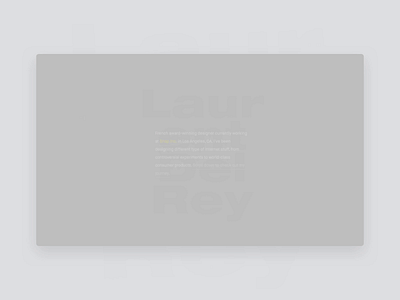 💛 brutalist personal website portfolio resume