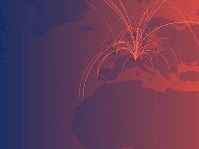 Flights Visualisation on Mapbox 3d animation airplane deck.gl flight javascript map react tripit webgl