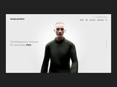 FUTURE AESTHETIC 3d after affects animation art direction c4d cinema 4d design digital fashion interaction interaction design ui ux web deisgn website