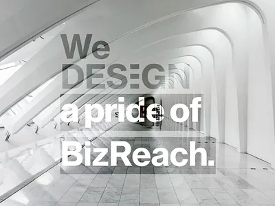 BizReach Design Philosophy: WeDESIGNit. - Brand ae bizreach blend mode bodymovin css html logo lottie wedesignit.