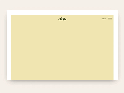 Just Ginger – Locally grown Ginger and Turmeric animation business clean design ecommerce florida interaction design invisionstudio local minimal natural sarasota shop simple soft ui ux