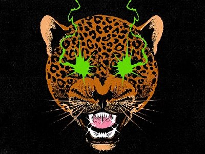 つづく book cartoon character cover design graphic design illustration jaguar music old retro skull texture vector vintage vinyl