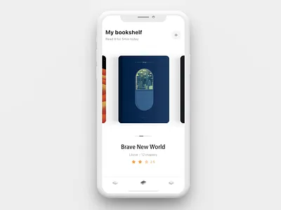 Real simulation e-book interface design 2.5d animation design effects eye protection icons interaction micro interaction motion page page turning real simulation sound sound effects turn page turning ui