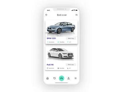 Car Rental animation app dashboard design dribbble motion interaction rent rent a car ui ux