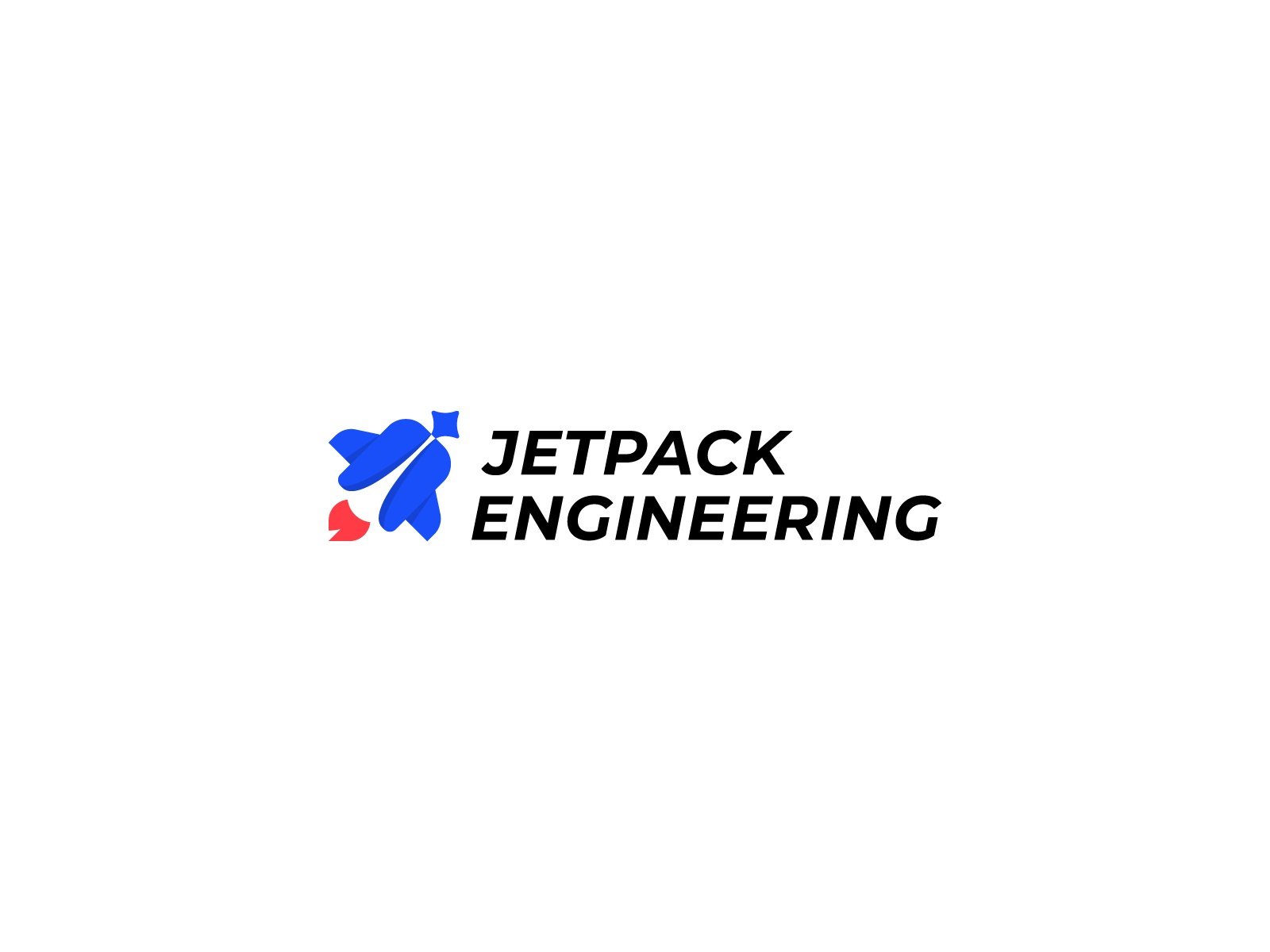 Jetpack Engineering Logo by HvBrands | Logo Designer Brand Designer on ...