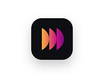 DataLight icon animation app blockchain branding cryptocurrency datalight gif gradient icon ios logo minimal mobile motion principle product video