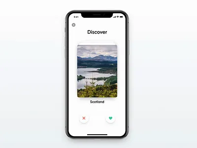 Tinder ⨉ Travel Concept 🍑 after effects app app concept app design dailyui design flat gesture interaction ios iphone iphone x matching micro interaction tinder transitions travel travel app ui ux