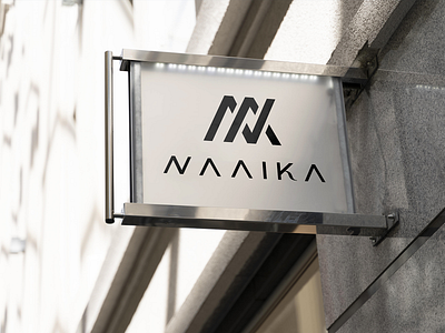 Naaika - Logo Design brand identity branding design graphic design logo minimal music