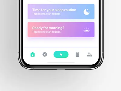 Tab Bar Animation animation home ios tab ui ux