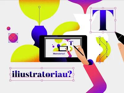 Iliustratoriau? 2d ae animation gif illustration infinite zoom loop wacom