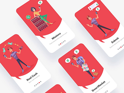 SmartRocket Illustrations cartoon character characterdesign china coloring drawing illustration pencil process red screens sketch sketchbook spovv walkthrough