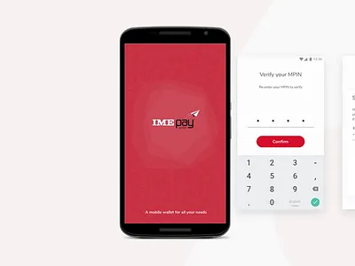 Login Screens- Fintech App animation design ewallet fintech gif login design login screen ui visual design