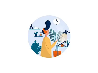 Chris + Jon || Illustration Process after effects art bruvvv design digital drawing floral illustration ipad pro landing line art music pastel plants podcast process procreate video web work