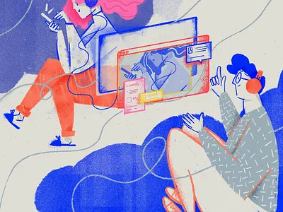 Remote User Research animation character design frame animation illustration motion tooploox work wrocław