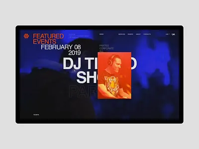 Alchemy Project animation desktop minimal motion principle typography ui ux web website