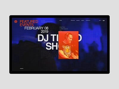 Alchemy Project animation desktop minimal motion principle typography ui ux web website