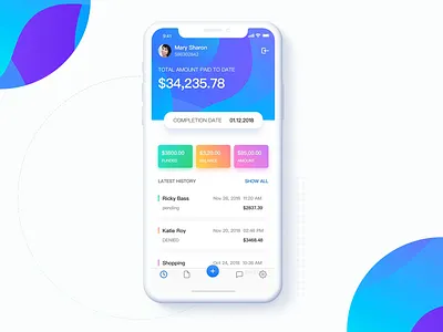 sign in app design ui