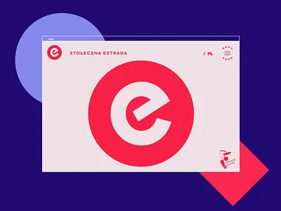 Estrada | home page animation animation design graphic design illustration logo poland typography ui ux vector warsaw web design website
