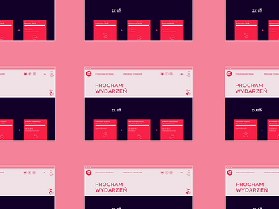 Estrada | programme animation branding branding identity design flat graphic design icon illustration illustrations podpunkt poland type typography ui ux vector warsaw web web design website